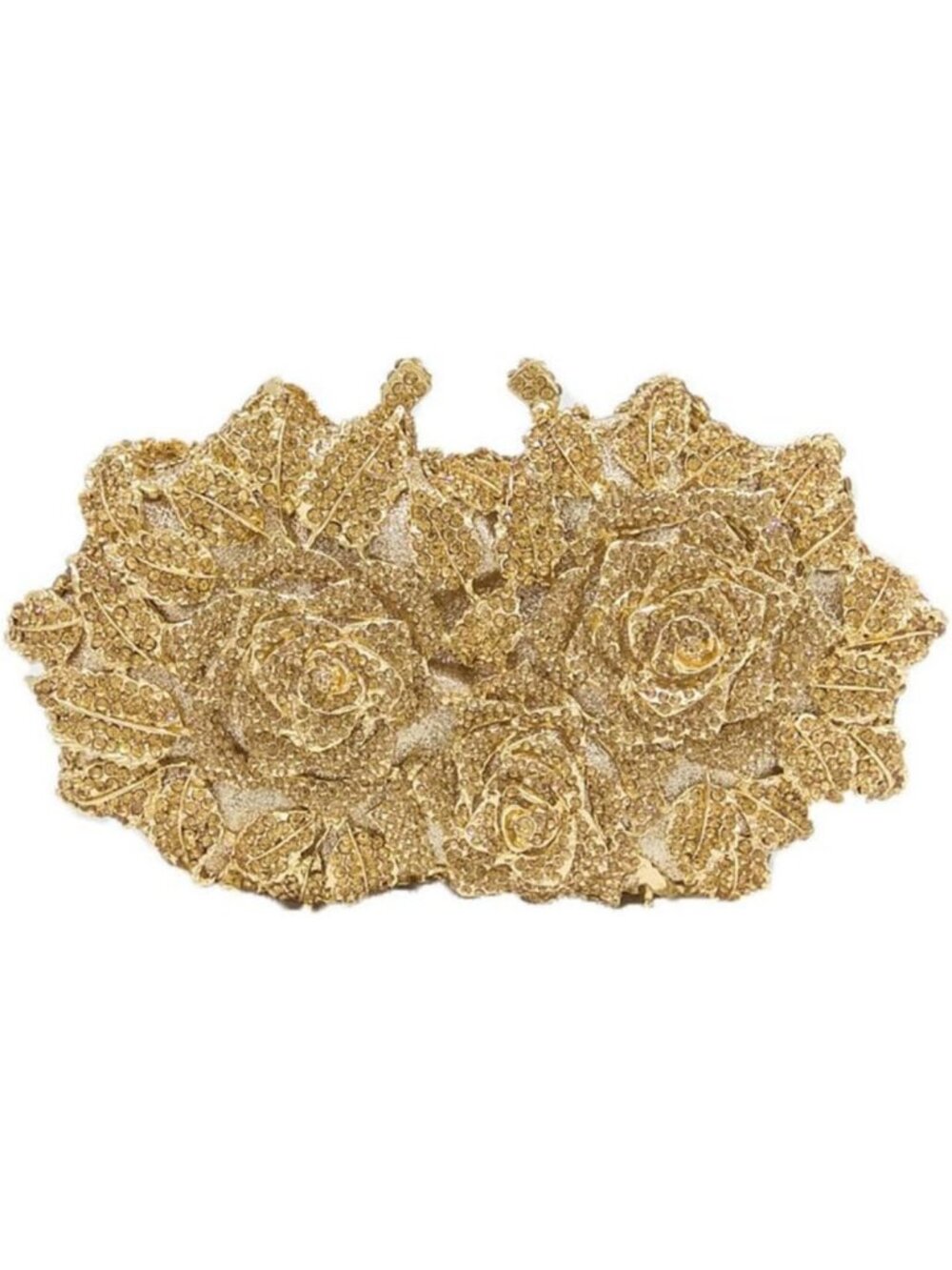 Mini Flower Evening Clutch Bag for Women | Rhinestone Party Purse | Wedding